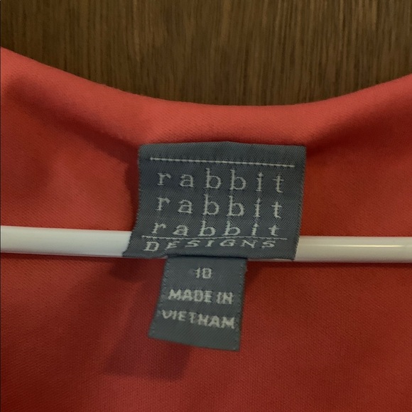 Rabbit Rabbit Rabbit Coral fully lined Sleeveless Dress - Picture 2 of 5